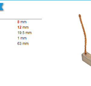 Щетки электромотора/KSB0015XK = 501917 KRAUF