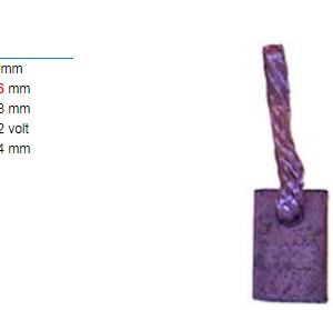 Щетки стартера/SHE5264MG = MASX25-264 KRAUF