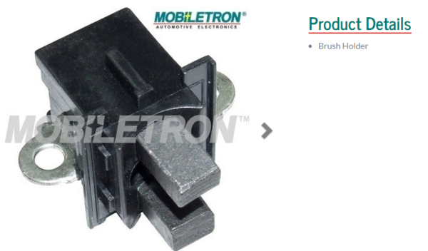 Щеточный узел генератора/BH-ND01 = 132084 MOBILETRON